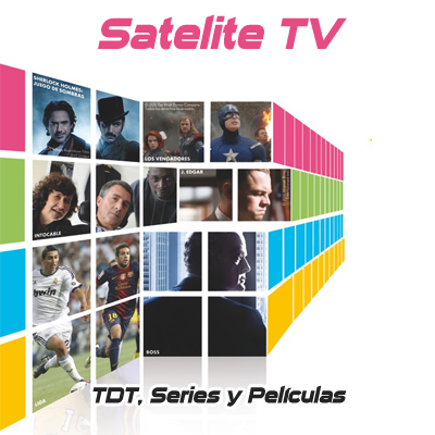 Toda nuestra flota tienen Satelite TV, TDT, Series y Películas. 